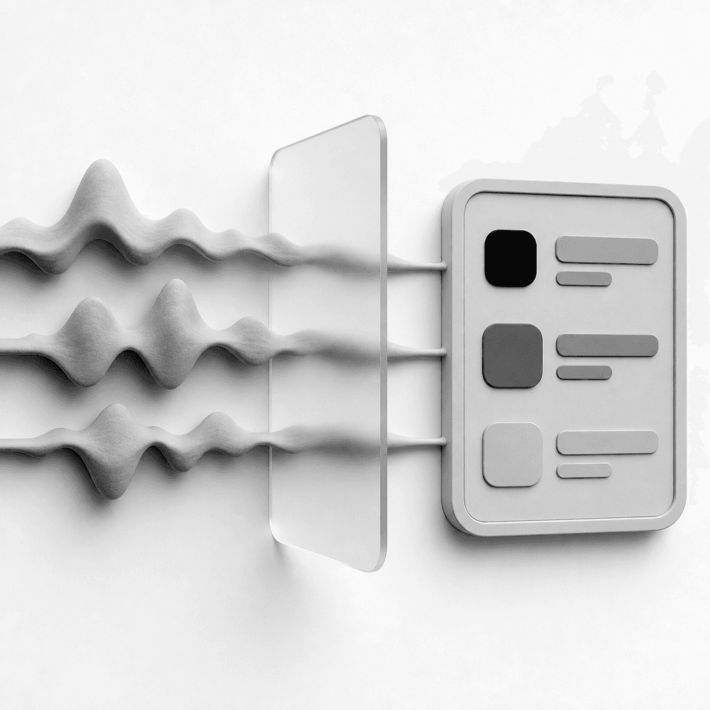 Realtime neural speech-to-intent engine and acoustic intelligence surface