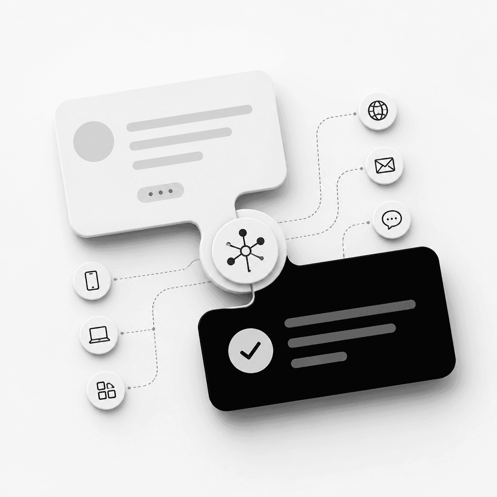 Omnichannel customer support AI and ticket resolution stream